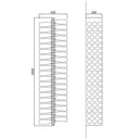 Plexy Wine Plus 114 Portabottiglie in Plexiglass