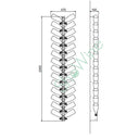 PlexyBolla Exhibitor 28 Plexiglass bottle rack