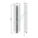 PlexyBolla Display 54 Uchwyty na butelki z pleksiglasu