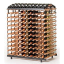 Stojak na butelki z wyspą Wood-Steel na 240 butelek