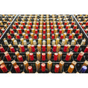 Uchwyt na butelki z drewna i stali na 145 butelek. - Rozwiązanie pod spodem