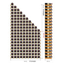 Uchwyt na butelki z drewna i stali na 145 butelek. - Rozwiązanie pod spodem