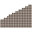 Wijnflessenrek Hout-Staal 183 flessen - Oplossing voor Onder de Trap
