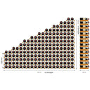 Wijnflessenrek Hout-Staal 183 flessen - Oplossing voor Onder de Trap