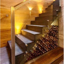 Wijnrek Hout-Staal 57 flessen - Oplossing voor Onder de Trap