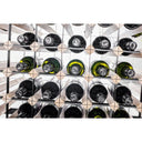 Wijnrek Hout-Staal 57 flessen - Oplossing voor Onder de Trap