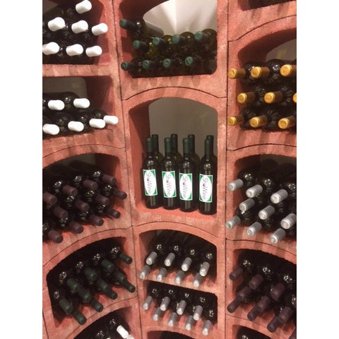 Sostenedor de botella de techo abovedado 344 plazas para botellas