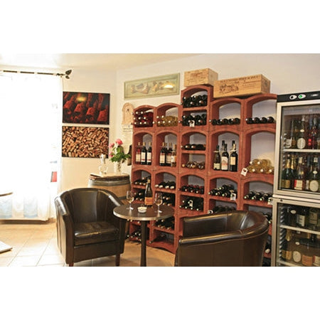 Weinregale der Treppe 185 Flaschen