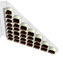 Portabottiglie sottoscala 282 bottiglie