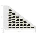 Portabottiglie sottoscala 282 bottiglie