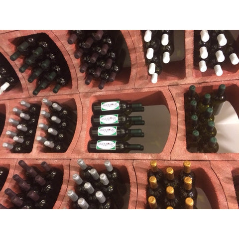 Bottle rack under the stairs 282 bottles