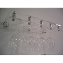 Wijnrek van plexiglas met 12 plaatsen