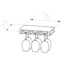 Portacalici in Plexiglass 6 posti