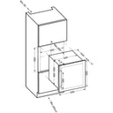 Einbaukühlschrank Weinkeller Säule N 36 bott. Doppelte Temperatur