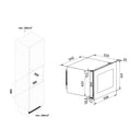 Einbaukühlschrank Weinkeller Säule N 24 Fl. - Push-Pull-Öffnung