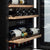 Einbaukühlschrank Weinkeller Säule N 36 bott. Doppelte Temperatur - Push-Pull-Öffnung