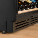 Built-in Cellar Fridge Black 44 Bottles. Single Temperature
