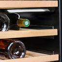 Built-in Cellar Fridge Black 44 Bottles. Single Temperature