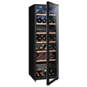 Cellar Fridge 147 Bottles Black Single Temperature