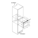 Wijnkoelkast Inbouw Kolom 28 flessen Enkele Temperatuur