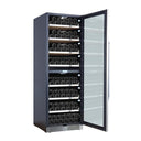 Built-in cellar fridge for 152 bottles, double temperature