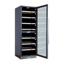 Built-in cellar fridge for 152 bottles, double temperature