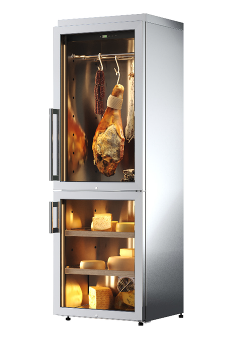 Kühlschrank für Weinkeller und Käse - Double Temperature