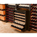 Scaffale Acciaio - 1 Colonna - 136 bottiglie