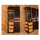 Scaffale Acciaio - 1 Colonna - 136 bottiglie