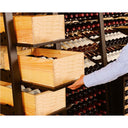 Półka Stalowa - 2 Kolumny + Kontener 6 półek przesuwnych - 248 butelek