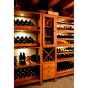 Półka spiżarniowa H 200 z drewna