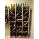 Drewniana półka na 240 butelek