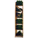 Houten rek voor 320 flessen