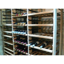 Półka z drewnianymi półkami przesuwnymi 3C