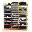 Półka z drewnianymi półkami przesuwnymi 3C