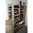 Schuifrek met 4 planken van hout