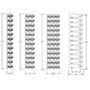 ShoWall 12x1 Portabottiglie in Metallo