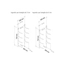 ShoWall 4 Bouteilles pour Grands Formats