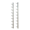 Weinregale 9x1 Flaschenhalter aus Metall