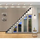 ShoWall Weinregale aus Metall Unter der Treppe 153 bott.