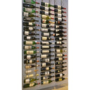 Wandrek voor 144 flessen van metaal