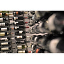 Metalowy uchwyt na butelki ShoWall od 72 do 216 butelek.