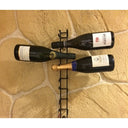 Spider 8 Bottle rack in Steel