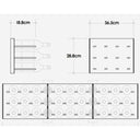 Stact Portabottiglie Sottoscala C-Type 108 bott.