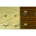 Stact Portabottiglie in Alluminio/Legno C-Type