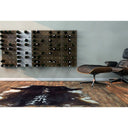 Stact Portabottiglie in Alluminio/Legno C-Type