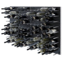 Stact Portabottiglie in Alluminio/Legno C-Type