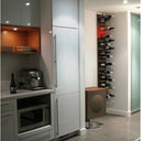 Stact Portabottiglie in Alluminio/Legno C-Type