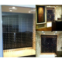 Stact Portabottiglie in Alluminio/Legno C-Type