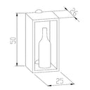 VIP Teca Bottle rack in Plexiglass